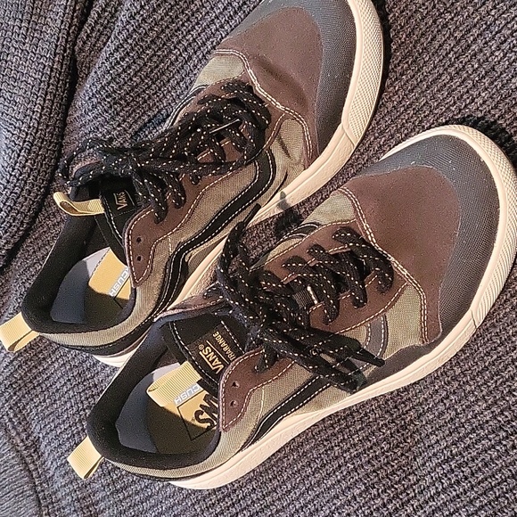 Vans Black and Gray Men's Sneakers - Picture 4 of 4